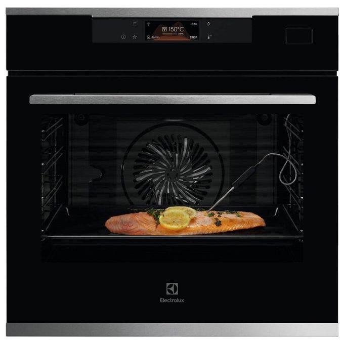Electrolux 944032135 Serie 800 Forno da incasso combinato a vapore 70 L Classe A++ con Wi-Fi SteamPro e pulizia a vapore (59.5x59.4x56.7 cm) colore Acciaio inox