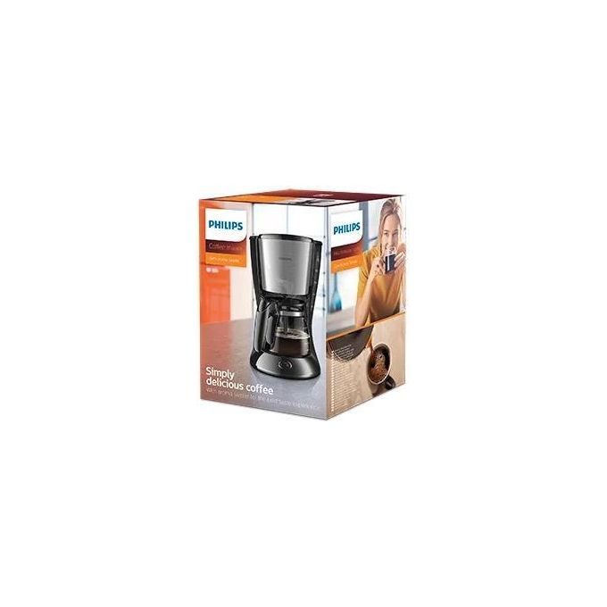Philips HD7462-20 Daily Collection Macchina da Caffe' Sistema con Filtro Potenza 1000 W Capacita' 1,2 Litri Aroma Twister Silver