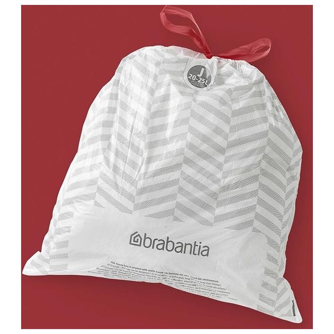 Brabantia PerfectFit Sacchi Immondizia Tipo J 20-25 Litri 40 Pezzi