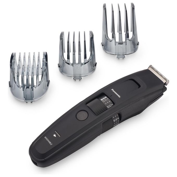 Panasonic ER-GB86-K503 Regolabarba 57 lunghezze 0,5 mm a 3 cm lame acciaio inox autonomia 50 min colore Nero
