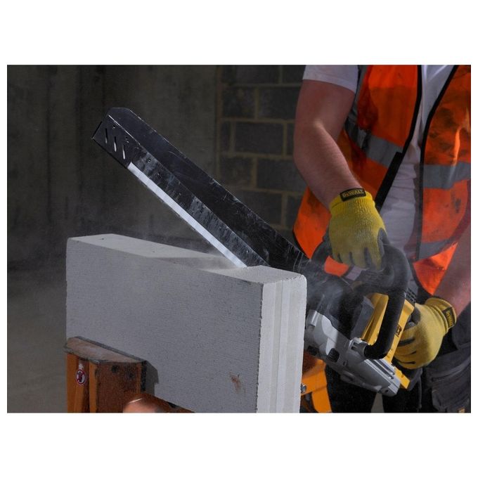 DeWALT DT2975-QZ Lama per Sega Alligator 430 mm per Calcestruzzo Cellulare e Gesso con Denti in Carburo di Tungsteno colore Nero