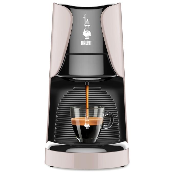 Bialetti 098150531 Dama Macchina da caffe' a Cialde ESE 0,4 L 15 bar 1450 W con 30 Cialde ESE 44mm incluse colore Rosso