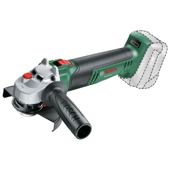 Bosch 06033E5000 UniversalGrind 18V-75 Smerigliatrice Angolare a Batteria 115 mm 12000 rpm 18V 4Ah colore Nero Verde