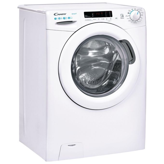 Candy Smart CSS4372DW4111 Lavatrice Caricamento Frontale Slim 7Kg 1300 Giri-min Bianco