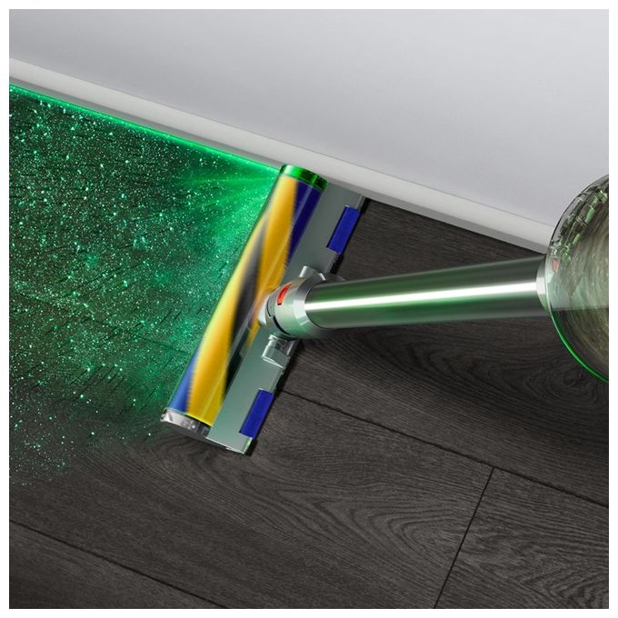 Dyson 448798-01 V15s Detect Submarine Aspirapolvere senza filo secco e bagnato ciclonica 0,76 L 240 AW 60 min colore Nichel Giallo