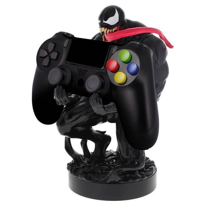 Exquisite Gaming CGCAMR400370 Cable Guys Venom Supporto Controller e Porta Telefono Marvel 21.5 cm
