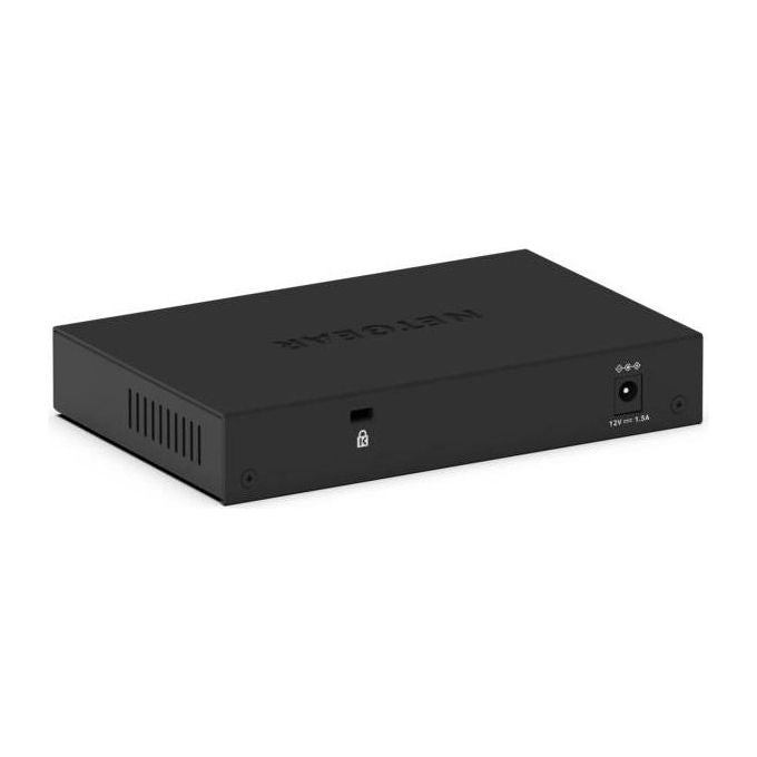 NETGEAR GS308E-400EUS GS308E Switch Gigabit Gestito L2-L3 a 8 Porte con Supporto VLAN QoS e Gestione Web colore Nero