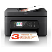 Epson C11CK62402 WorkForce WF-2950DWF Stampante Multifunzione Inkjet A4 4 in 1 Fronte Retro Wi-Fi ADF colore Nero