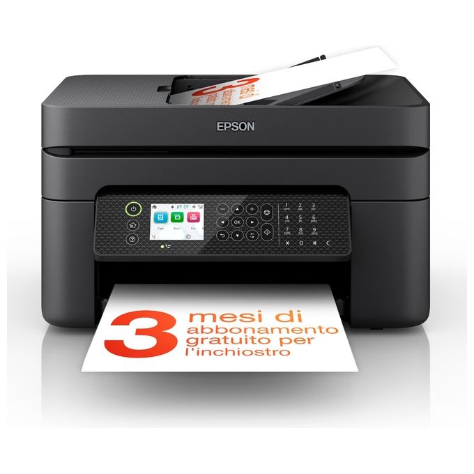Epson C11CK62402 WorkForce WF-2950DWF Stampante Multifunzione Inkjet A4 4 in 1 Fronte Retro Wi-Fi ADF colore Nero