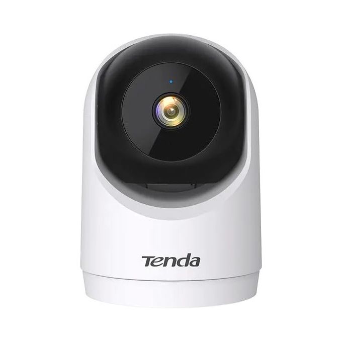 Tenda RP3 Telecamera IP Wi-Fi Interno Torretta 3MP 2304x1296 Visione Notturna Audio Bidirezionale MicroSD 256GB colore Bianco