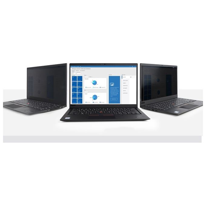 StarTech 156L-PRIVACY-SCREEN Filtro Privacy per Laptop 15,6 pollici 16:9 con Riduzione Luce Blu del 51% Reversibile Opaco-Lucido colore Trasparente