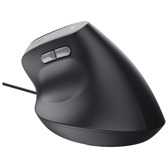 Trust Bayo II Mouse Ergonomico Mano Destra Usb Tipo A 2400 Dpi