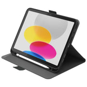 Cygnett BSA-MPA-CY4391TEKVI TekView Custodia a libro per iPad 10ª generazione 2022 con supporto multi-angolo porta Apple Pencil integrato chiusura magnetica colore Nero Grigio