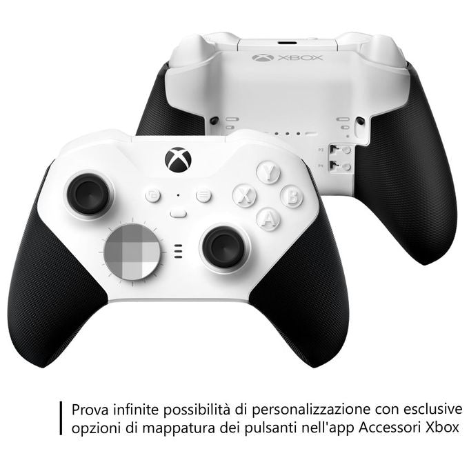 Microsoft 4IK-00002 Xbox Elite Wireless Series 2 Core Gamepad Bluetooth USB batteria 40h colore Nero Bianco