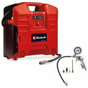 Einhell TE-AC 36-8 Power X-Change Compressore portatile a batteria 36V 130 l-min 8 bar senza olio colore Nero Rosso