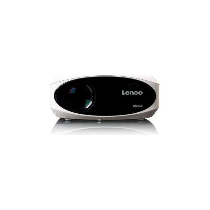 Lenco LPJ-900WH Proiettore Full HD LCD con Risoluzione 1920x1080 e Bluetooth 5.0 colore Bianco