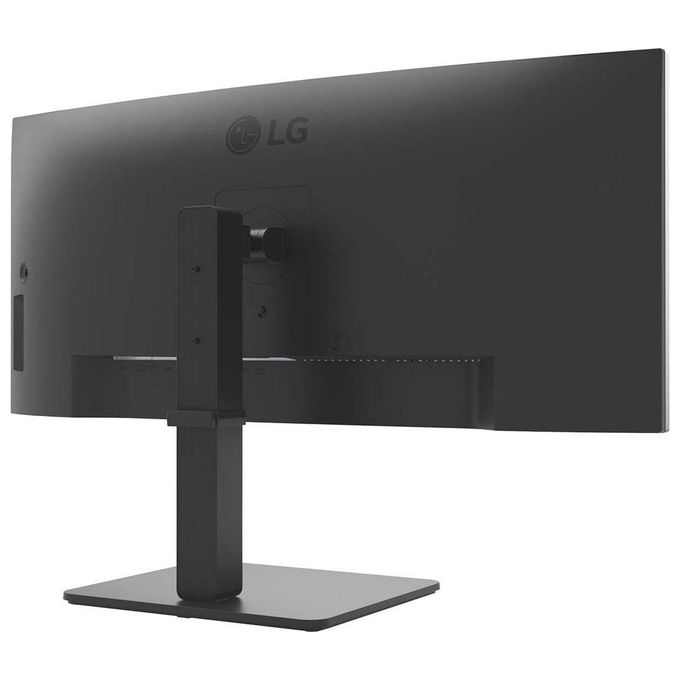 LG 34BA75QE-B Monitor PC 34'' 3440x1440 Pixel IPS LCD Curvo 21:9 HDR10 USB-C Hub 90W VESA 100x100 Altezza Regolabile colore Nero