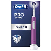 Oral-B 8006540742891 Junior Spazzolino elettrico rotante 3 modalita' timer 2 min sensore pressione colore Viola