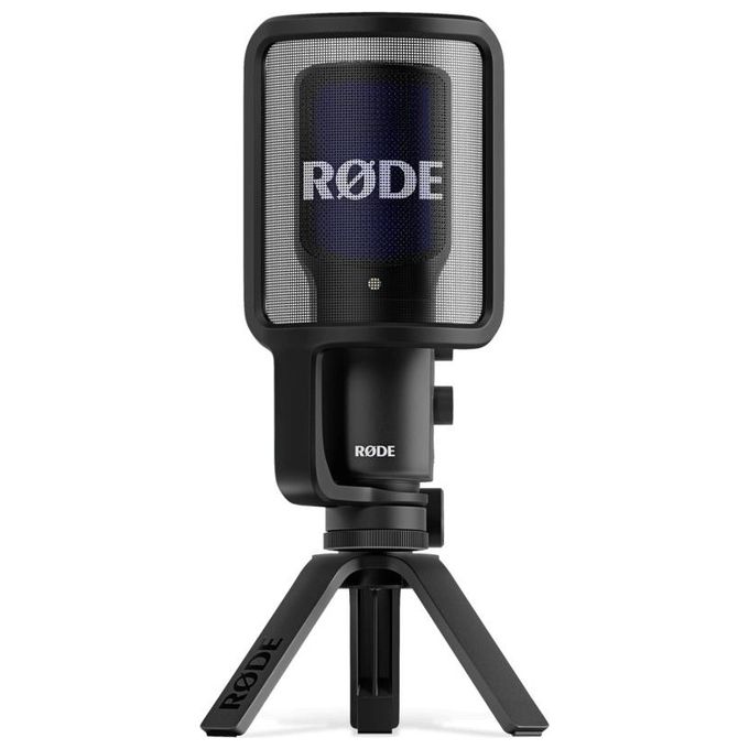 RØDE NT-USB+ Microfono per PC Sensibilita' 97 dB Frequenza 20 - 20000 Hz USB tipo-C colore Nero