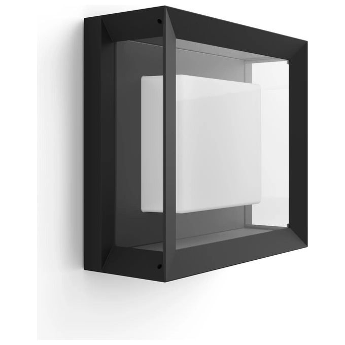 Philips Hue Econic Led Lampada da Parete Quadrata Nero