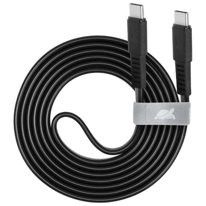 Rivacase Cavo di Ricarica Piatto Type-C - Type-C 1.2mt Nero