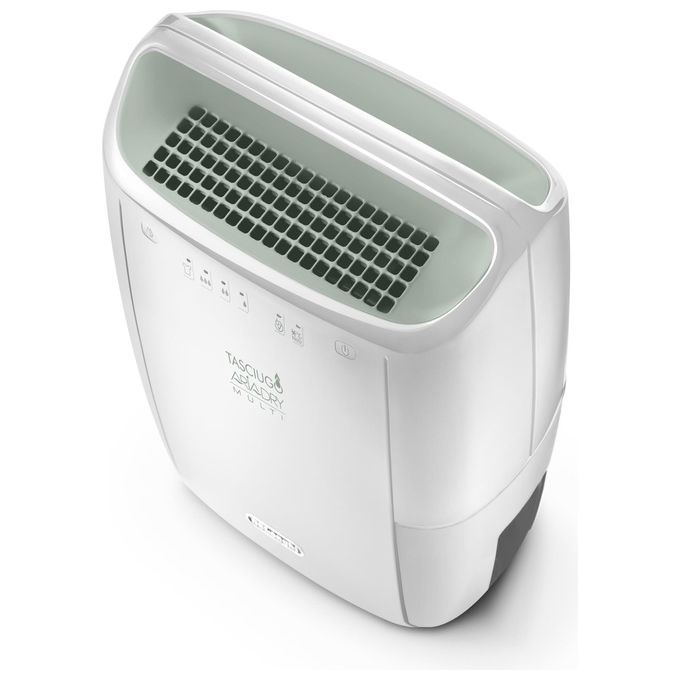De'Longhi DEX212SF Tasciugo AriaDry Multi Deumidificatore 12 l-24h 55 m² 36 dB Filtro Antiallergico Carboni Attivi colore Bianco