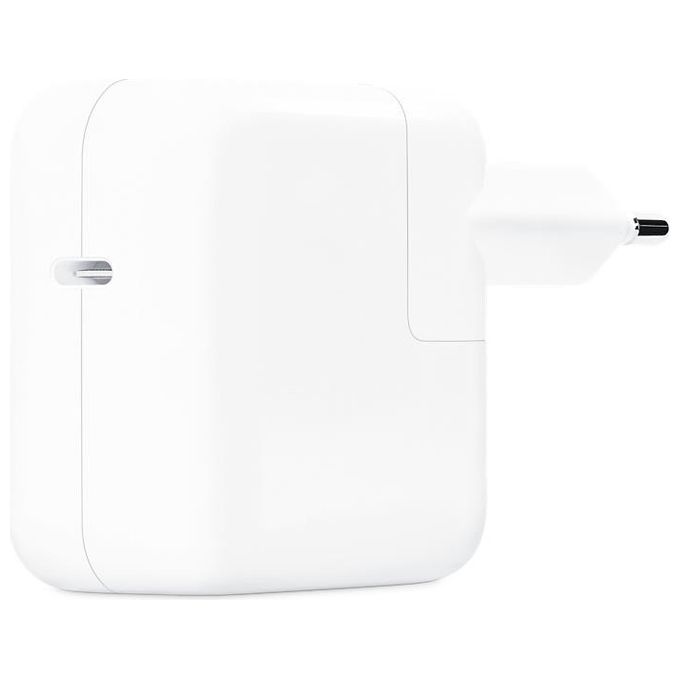 Apple, Alimentatore USB-C 30W, Bianco