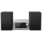 Panasonic SC-PM702EG-S Micro Hi-Fi Stereo CD Radio DAB+ FM Bluetooth 80W colore Argento