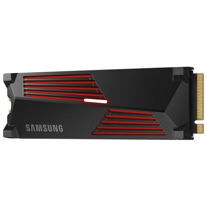 Samsung MZ-V9P4T0GW 990 PRO SSD Interno NVMe M.2 4TB PCIe 4.0 7450 MB-s con Dissipatore di Calore