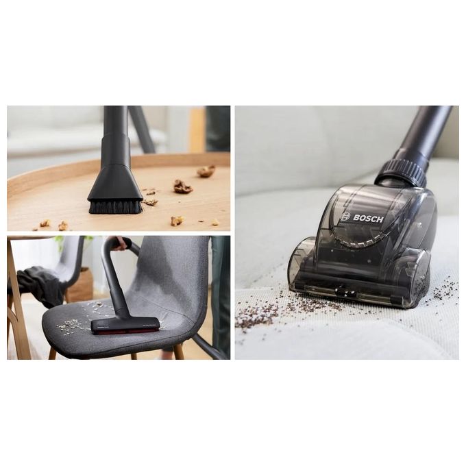 Bosch BGS21CAR Serie 4 Aspirapolvere a traino senza sacchetto 2 L 750 W 78 dB colore Rosso