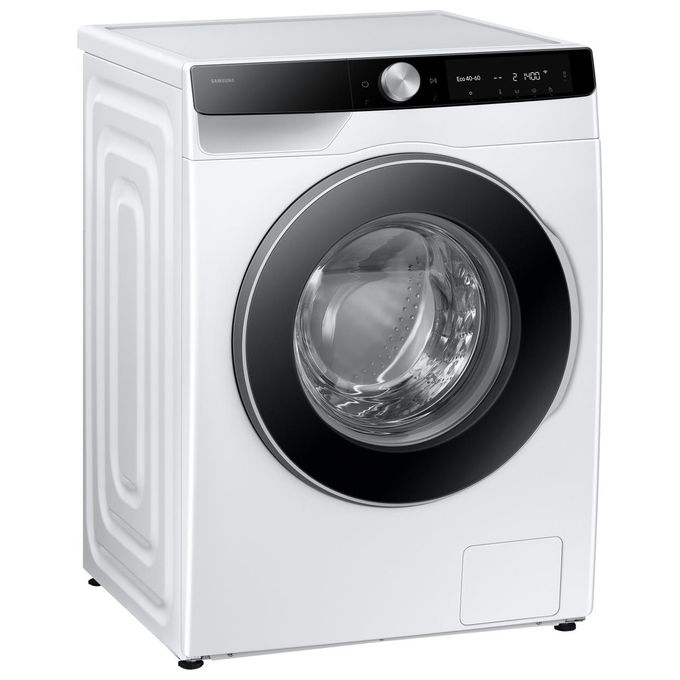 Samsung WW90DG6U85LKU3 AI Ecobubble Lavatrice Frontale 9 Kg 1400 rpm Classe A Wi-Fi Ecodosatore Vapore (85x60x55 cm) colore Bianco