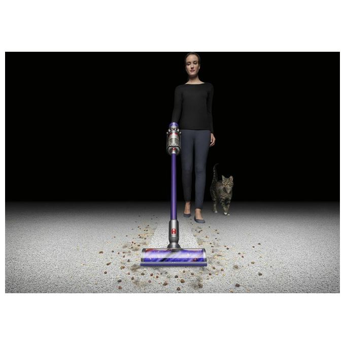 Dyson 479333-01 V11 Advanced Aspirapolvere Senza Filo Ciclonico Senza Sacchetto 0,76 L 200 AW 60 min colore Nichel Viola