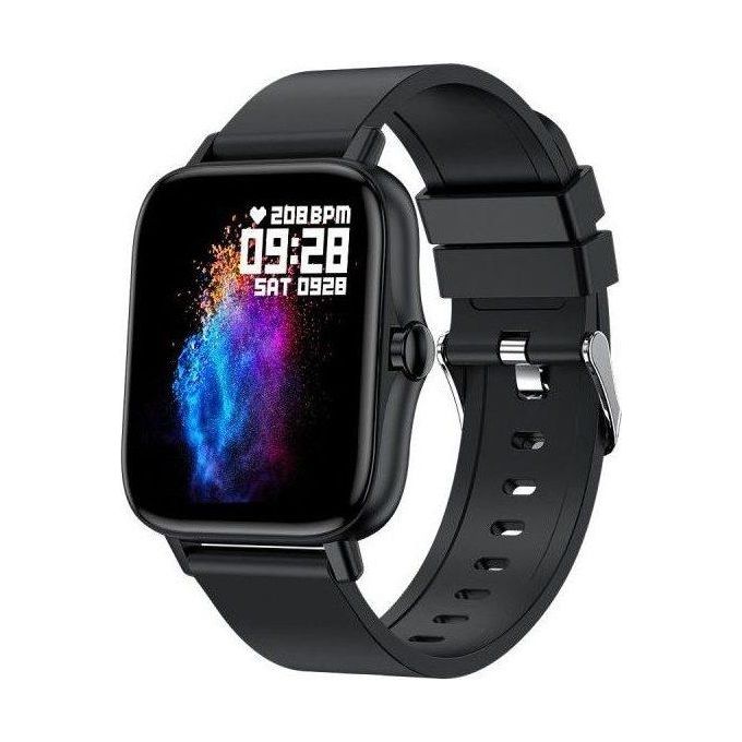 MaxCom FW55-BLACK Aurum PRO Smartwatch Schermo Touch 1.7'' Risoluzione 240x280 Pixel Batteria 230 mAh Autonomia 10 Giorni IP67 colore Nero