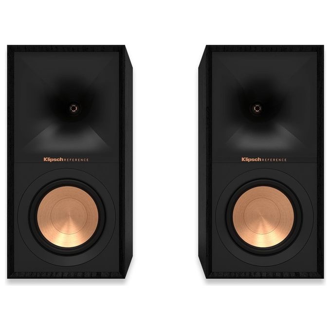 Klipsch 1071488 R-50PM Coppia di Diffusori Monitor Attivi Bluetooth Woofer 5,25'' Tweeter 1'' Alimentati 120 W SUB OUT colore Nero