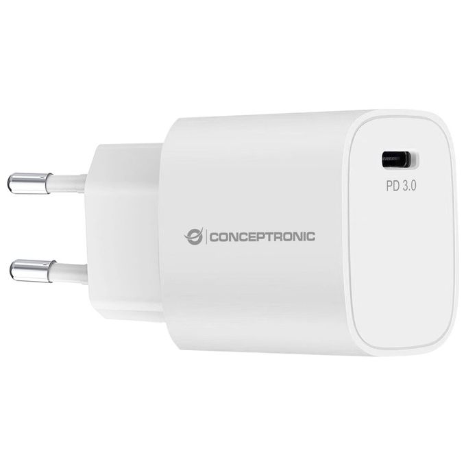 Conceptronic Althea14W Caricabatterie per Dispositivi Mobili Universale Bianco Ac Ricarica Rapida Interno