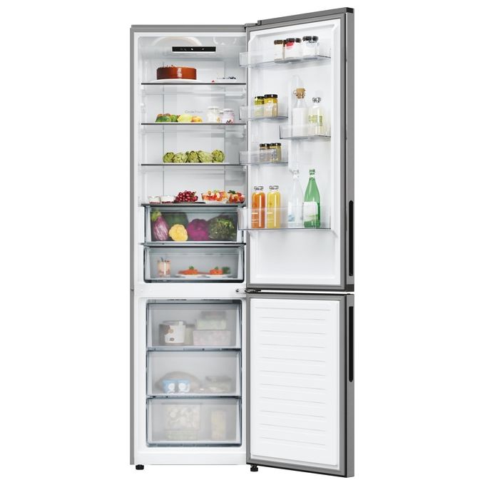 Candy CNCQ2T620EX Fresco 300 Frigorifero Combinato 409 L 205 cm Classe E 38 dB Total No Frost colore Inox