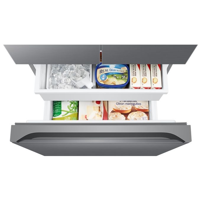 Samsung RF50C510ES9 RF5000C Frigorifero 3 Porte 496 L 177 cm Classe E 40 dB No Frost Twin Cooling Plus Wi-Fi colore Acciaio Inox