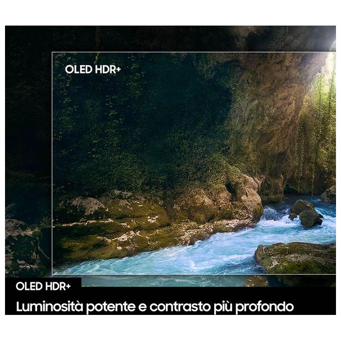 Samsung QE55S95FATXZT Serie 9 Smart TV OLED 4K 55'' NQ4 AI Gen3 Glare Free Dolby Atmos colore Nero
