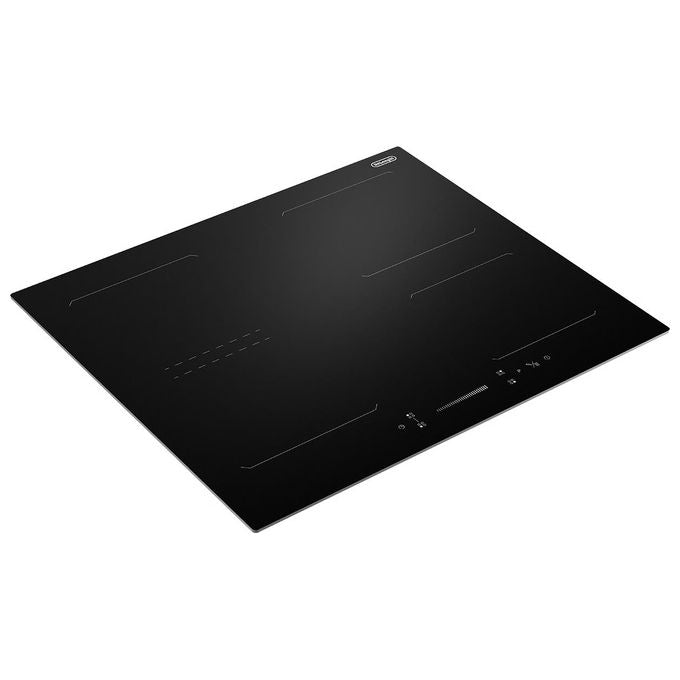 De'Longhi YLI 61 BG Piano cottura a induzione 60 cm 4 zone cottura Touch Display Digitale Funzione Boost Bridge 7200 W colore Nero