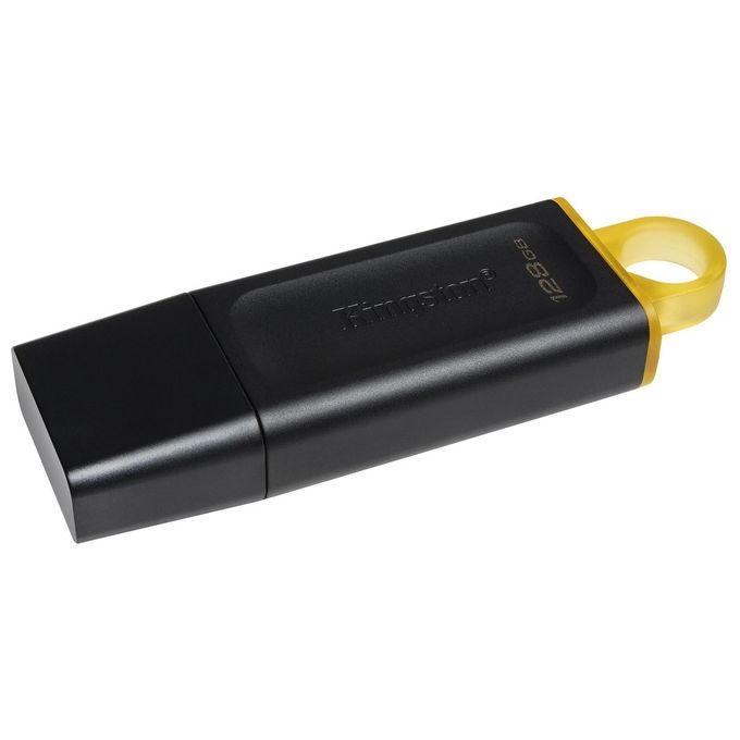 Kingston DataTraveler Exodia DTX-128GB Flash Drive USB 3.2 Gen 1 con Cappuccio Protettivo e Anello Portachiavi in Colori Multipli