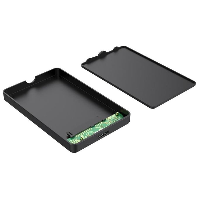 Techly Box Esterno Usb 3.0 per Hdd-Ssd Sata 2,5'' Nero