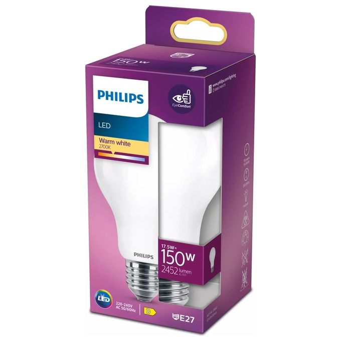 Philips Goccia Lampadina Led 150W e27 Luce Bianco Caldo