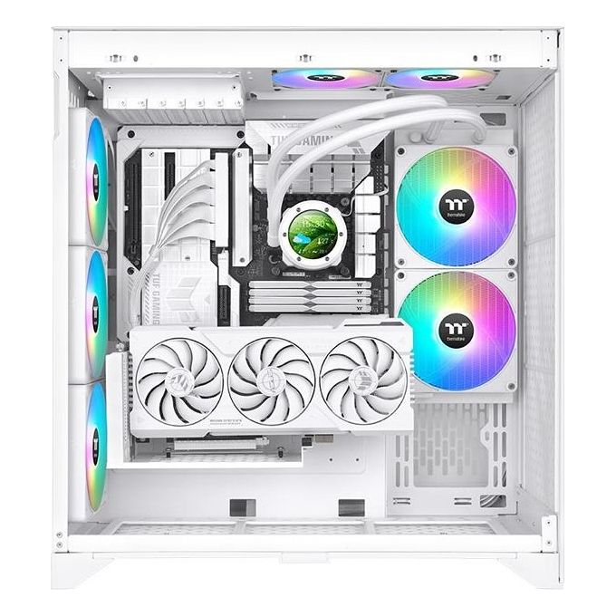 Thermaltake 799983 TH280 V2 Ultra EX ARGB Raffreddatore a Liquido All-In-One con Display LCD 2.1'' 480x480 e Illuminazione RGB Indirizzabile colore Bianco