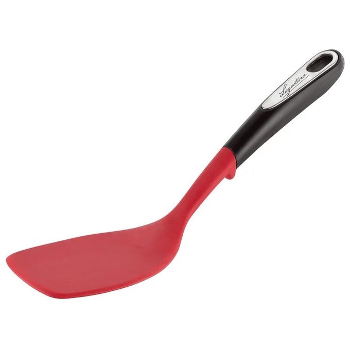 Lagostina Ingenio Smart Paletta Multiuso Plastica e Silicone Nero e Rosso