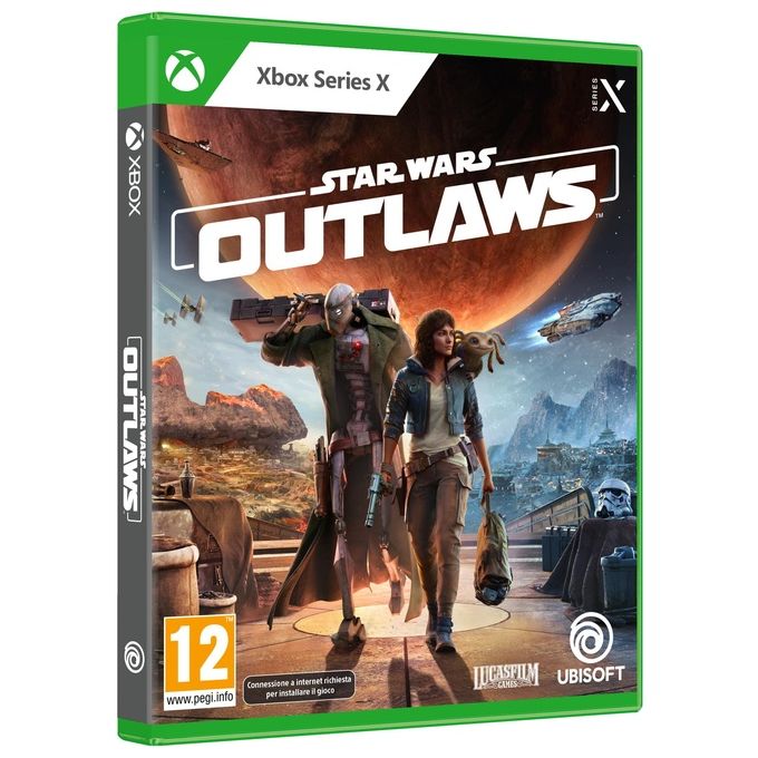 Ubisoft 3307216284673 Star Wars Outlaws Gioco Fisico per Xbox Series X Lingua Italiana Data di Uscita 30-08-2024 colore Nero