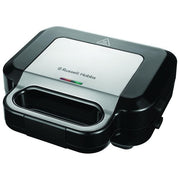 Russell Hobbs 26810-56 Creations Tostiera 3 in 1 Sandwich Waffle Griglia Antiaderente 750W piastre rimovibili colore Nero