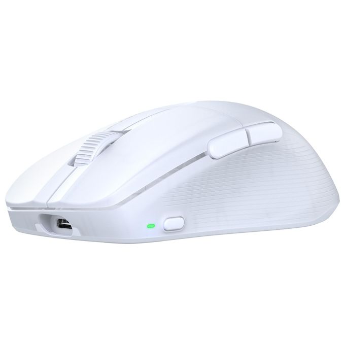 Turtle Beach TBM-1102-15 Pure Air Mouse da gioco wireless ultraleggero 54 g sensore 26000 DPI batteria 125 ore connessione 2,4 GHz Bluetooth colore Bianco