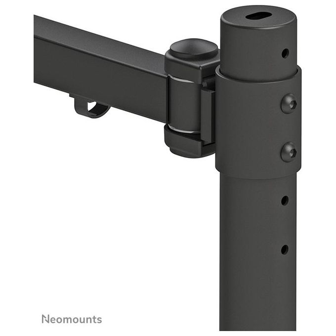 NewStar FPMA-D960BLACKPLUS Supporto da Tavolo per Tv a Schermo Piatto 49'' Morsa Nero