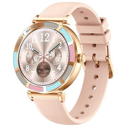 Trevi T-FIT 245L Smartwatch con Funzione Chiamata Wireless Display Full Touch 1.27'' IPS Bluetooth 5.0 Resistente all'Acqua IP67 colore Rosa