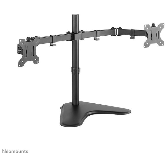 NewStar FPMA-D550DDBLACK Supporto per 2 display LCD nero dimensione schermo: 10-32